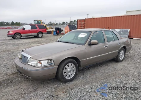 2004 Mercury Grand Marquis Ls from USA, damaged, VIN 2MEFM75W64X609278